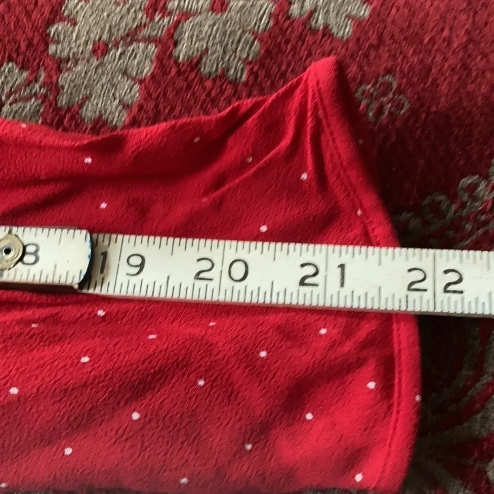 J Crew red /white polka dot drapey puff-sleeve dress SZ 10 NWT
